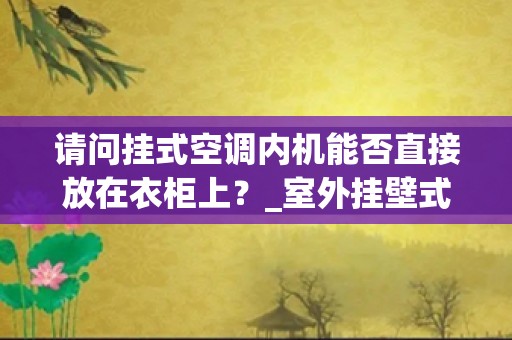 请问挂式空调内机能否直接放在衣柜上？_室外挂壁式空调室内机可以装地台柜吗？