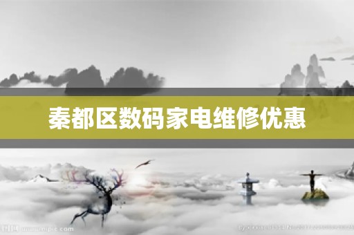 秦都区数码家电维修优惠