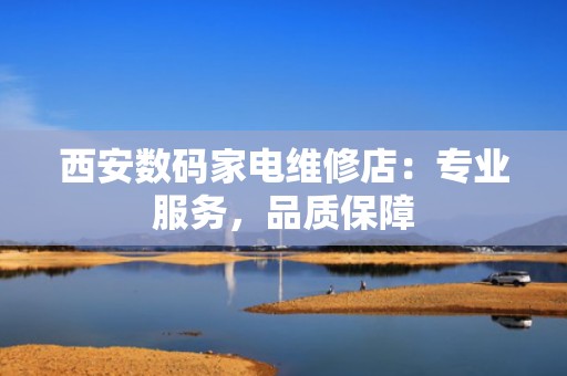 西安数码家电维修店：专业服务，品质保障