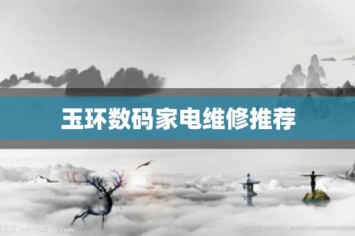 玉环数码家电维修推荐