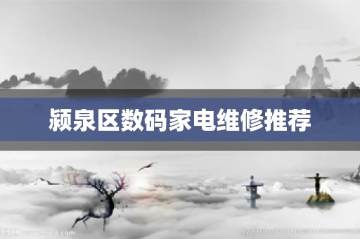 颍泉区数码家电维修推荐