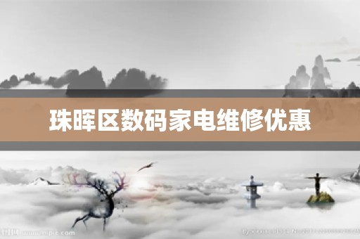 珠晖区数码家电维修优惠