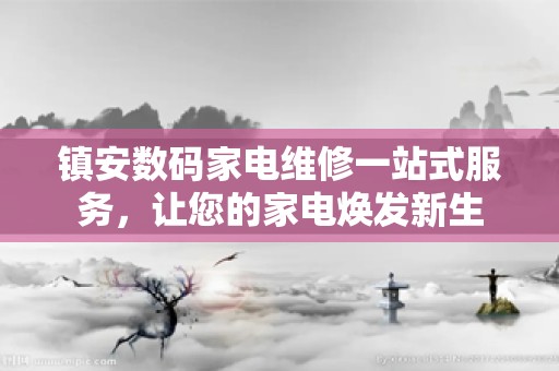 镇安数码家电维修一站式服务，让您的家电焕发新生