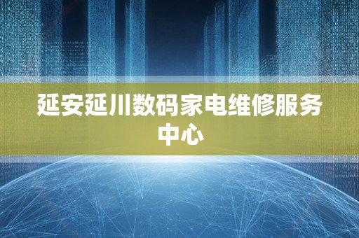 延安延川数码家电维修服务中心