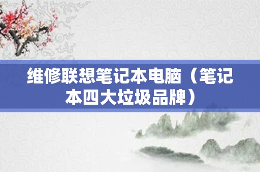 维修联想笔记本电脑（笔记本四大垃圾品牌）