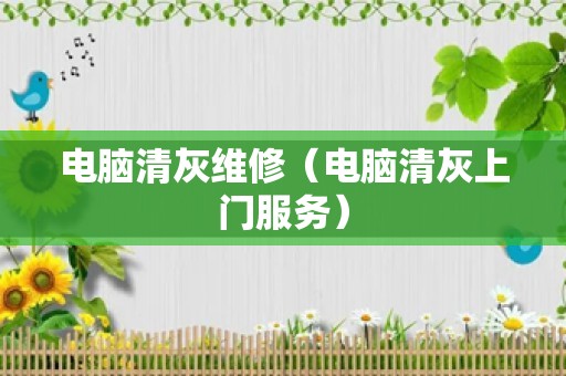 电脑清灰维修（电脑清灰上门服务）