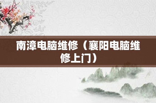 南漳电脑维修（襄阳电脑维修上门）