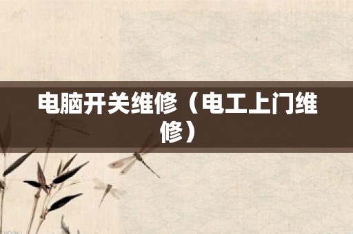 电脑开关维修（电工上门维修）