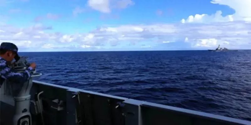 美舰侵闯西沙领海，南部战区予以有力回应